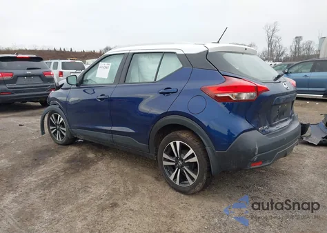 2019 Nissan Kicks Sv z USA, uszkodzony, nr VIN 3N1CP5CU0KL495765